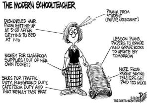 modern schoolteacher
