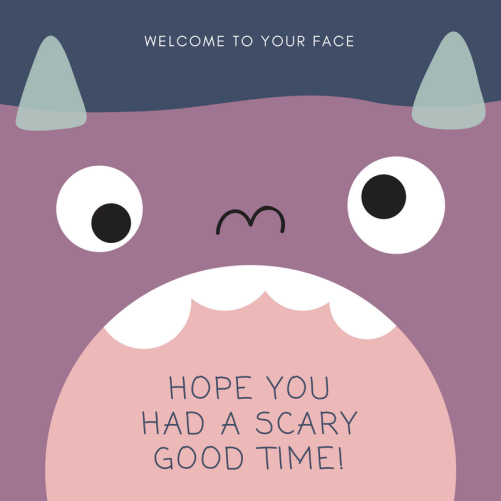 welcome to your face